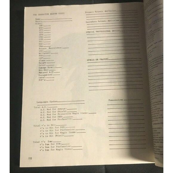 Dungeons & Dragons Judges Guild Field Guide to Encounters Vol 1 & 2 Vintage RPG - Picture 6 of 11